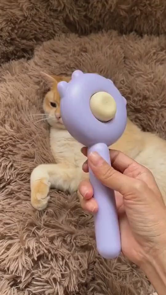 FurEase – Massage & Deshedding Comb for Cats & Dogs Make grooming a bonding moment with the FurEase™ Massage & Hair Removal Comb – the perfect 2-in-1 solution for gentle brushing and effective shedding control. Removes Loose Hair: Effectively captures and