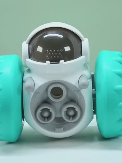 TreatRider Overview: New upgrade toy: intelligent robot tumbler design. Rolling balance system, no electric drive required, it will keep standing no matter how the dog pushes it. Dogs can be rewarded by constantly pushing it, greatly extending pet eating