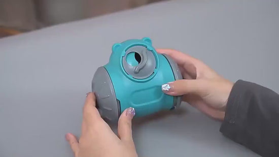 SmartTumbler™ – IQ Booster & Slow Feeder Toy Overview: 1. Newly upgraded toy: Intelligent robot tumbler design. Self-weight balance, no electricity required. When the toy swings back and forth, it can still move without external force, which increases the