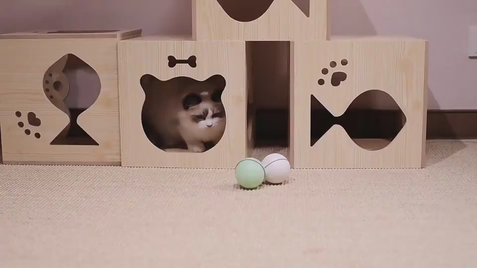 GlowChase Describe: 1. Two color mode design, unique red light mode and colorful light change mode, attract your kitten at any time. This cat toy has bells and feathers, which can stimulate the cat's hunting instinct. 2. Built-in cat's favorite catnip: Th